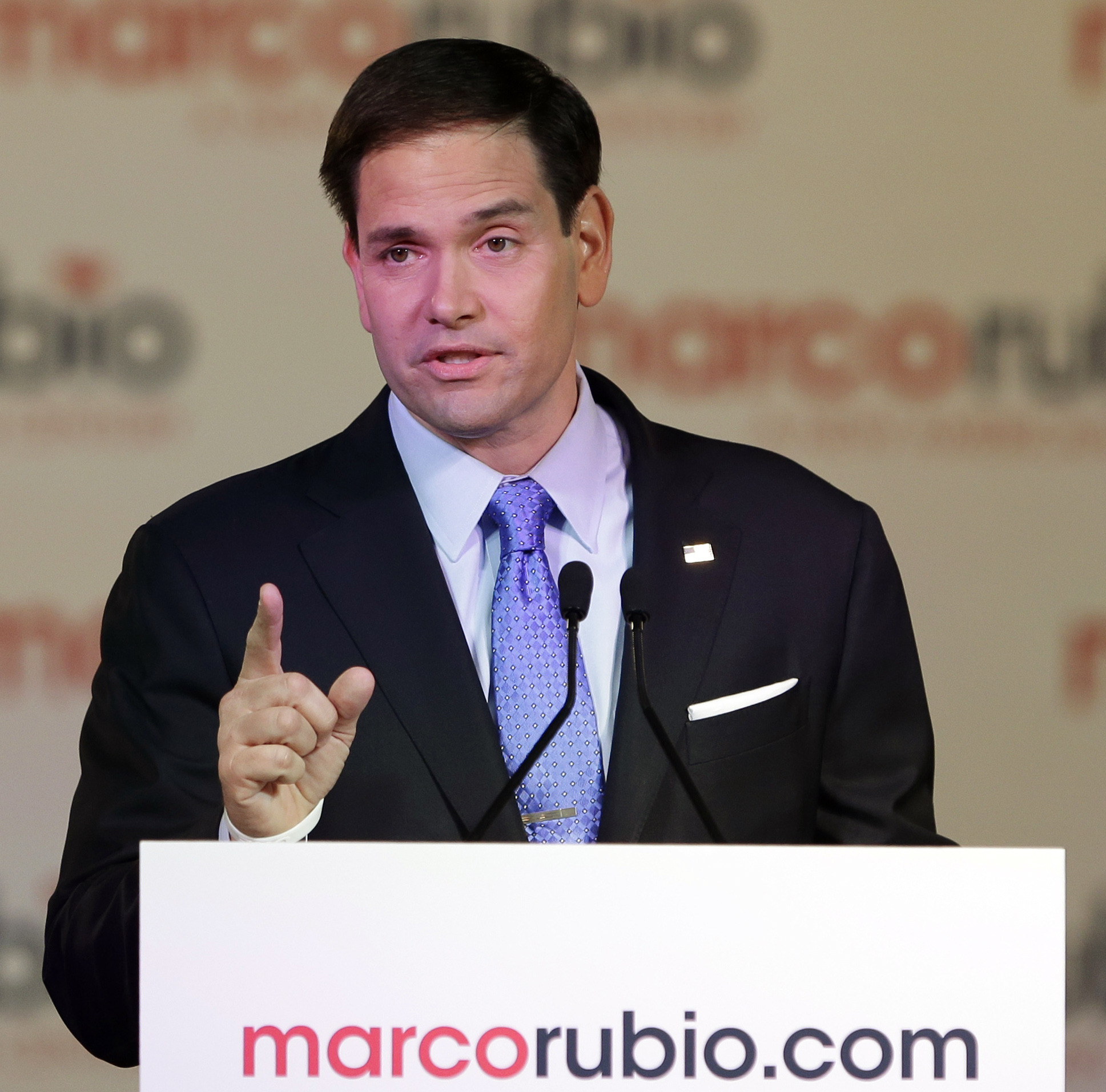 Marco Rubio declares candidacy: ‘Yesterday is over’