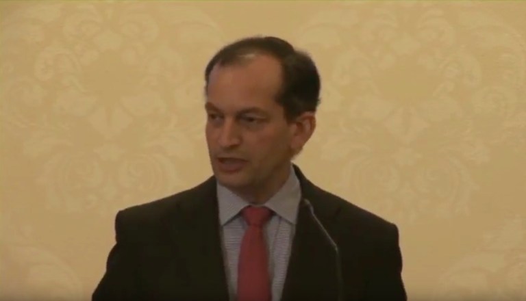 R. Alexander Acosta would bring a wealth of law and labor experience to the job. (Image courtesy screenshot)
