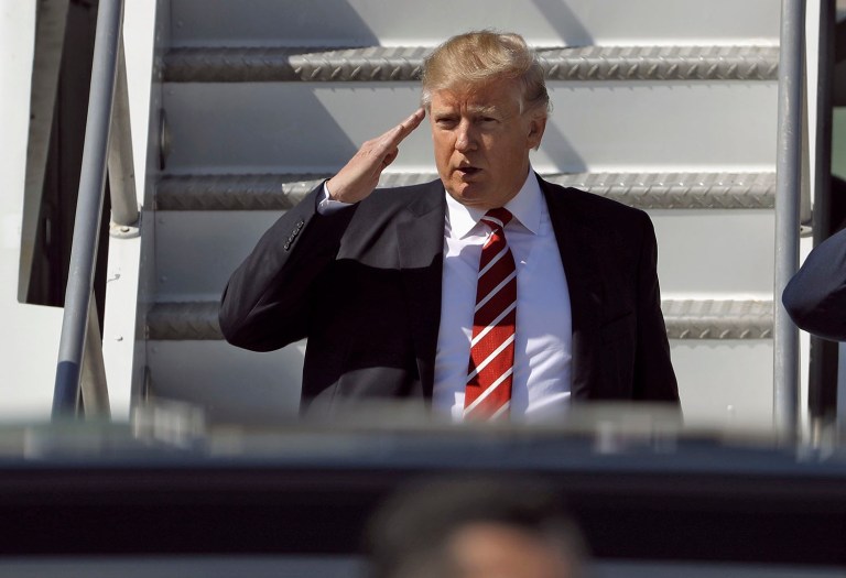 Most observers say it's too soon to predict what the Trump Doctrine will look like. (AP Photo/Chris O'Meara/File)