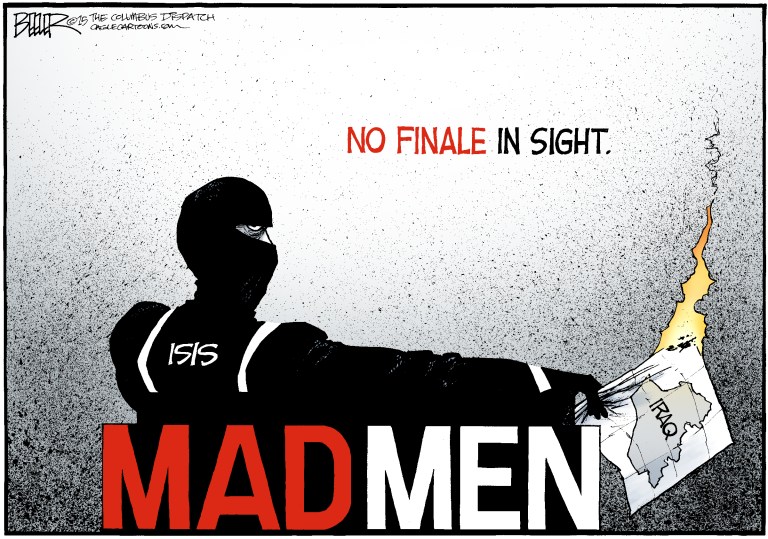 Editorial cartoon: No finale