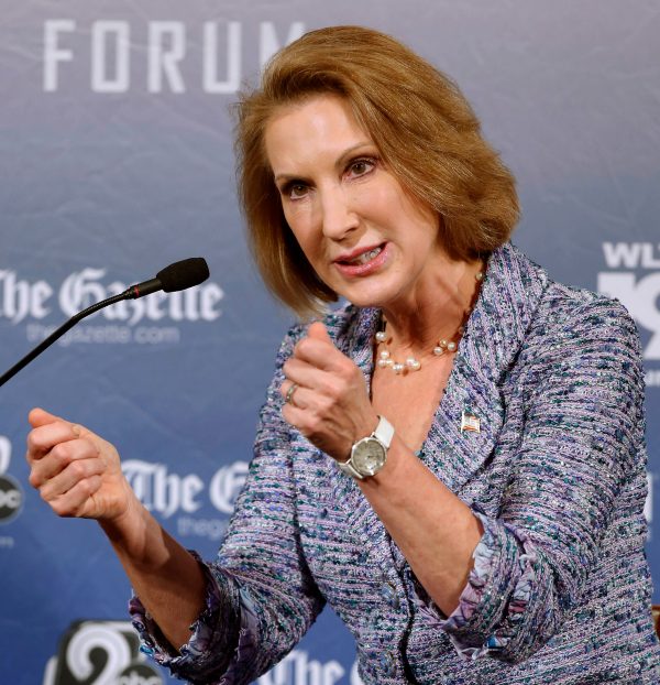 Carly Fiorina sets herself apart from Donald Trump: ‘I am truly a self-made woman’