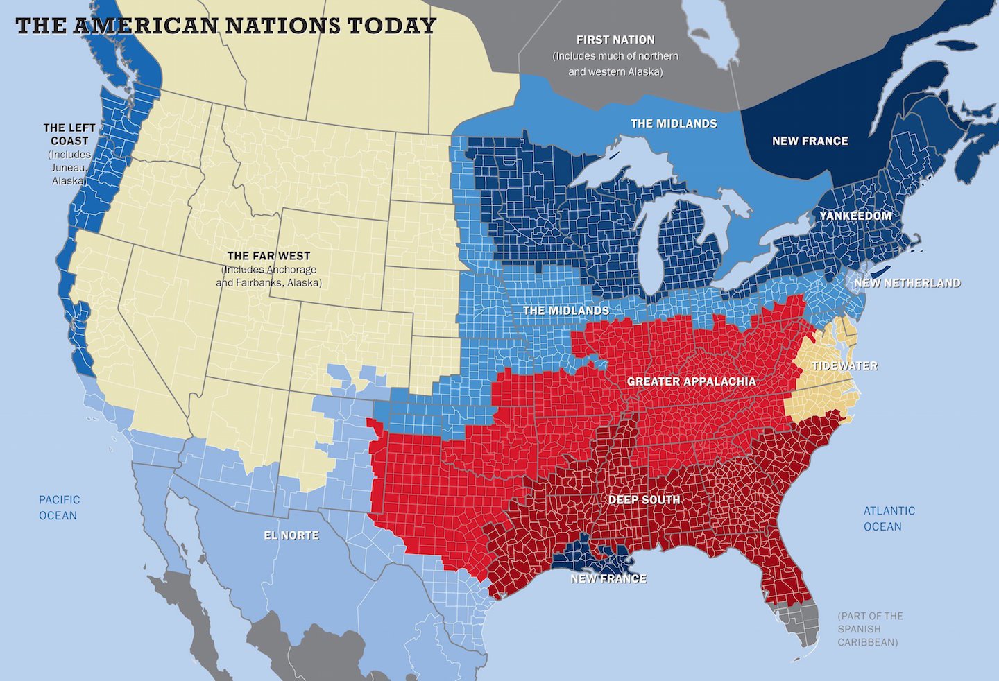 Afternoon Links: America Divided, Judge Nancy Pelosi, and Wazed and Confused