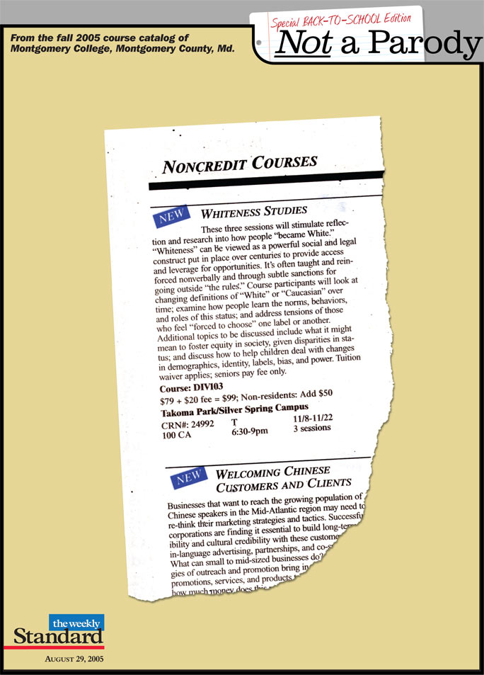 From the Montgomery College course catalog.