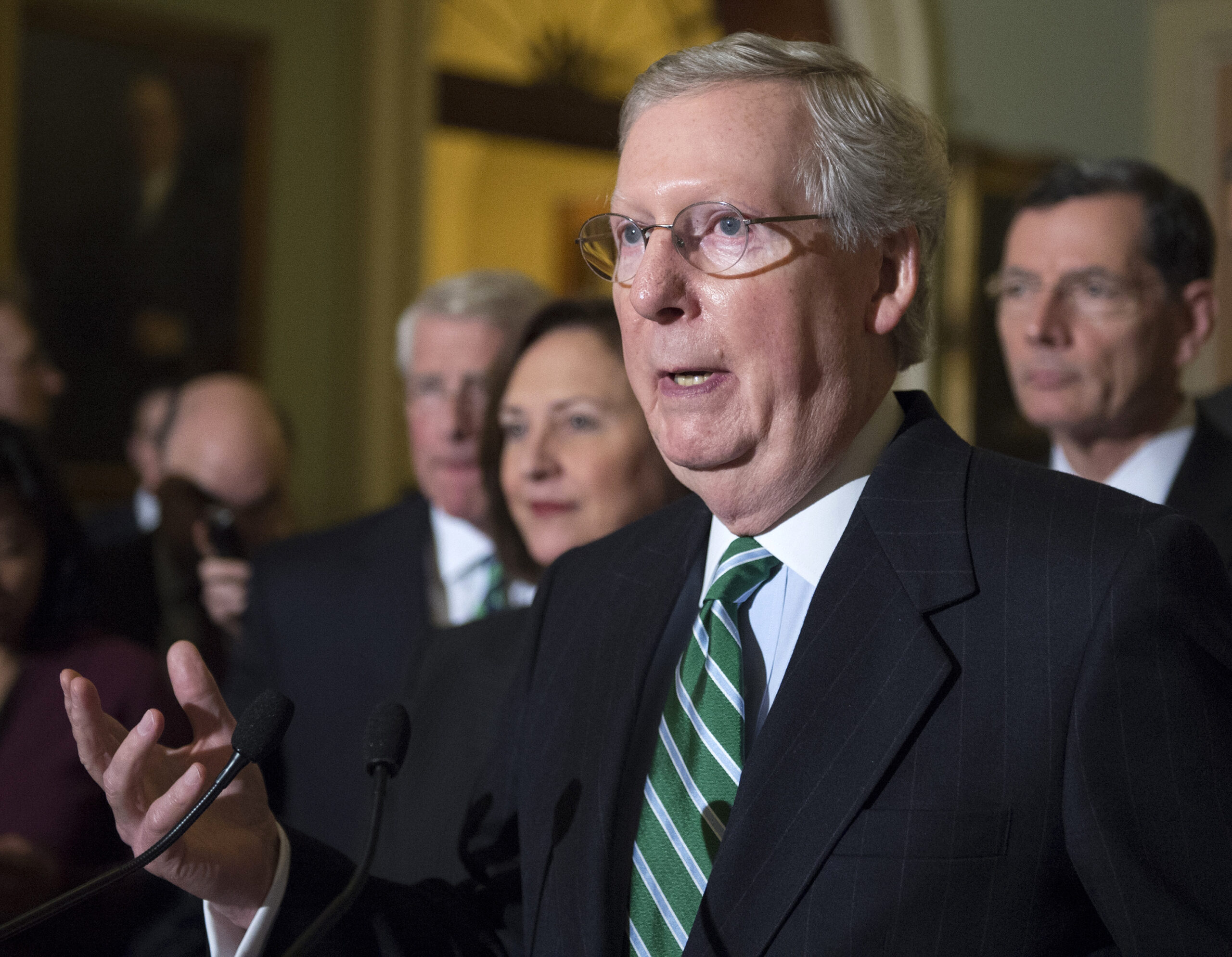 Mitch McConnell squares off against EPA chief