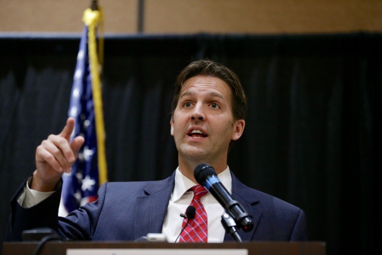 In a pair of tweets, Ben Sasse called Donald Trump a 