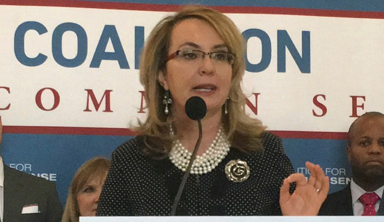 Giffords responded on Twitter that 