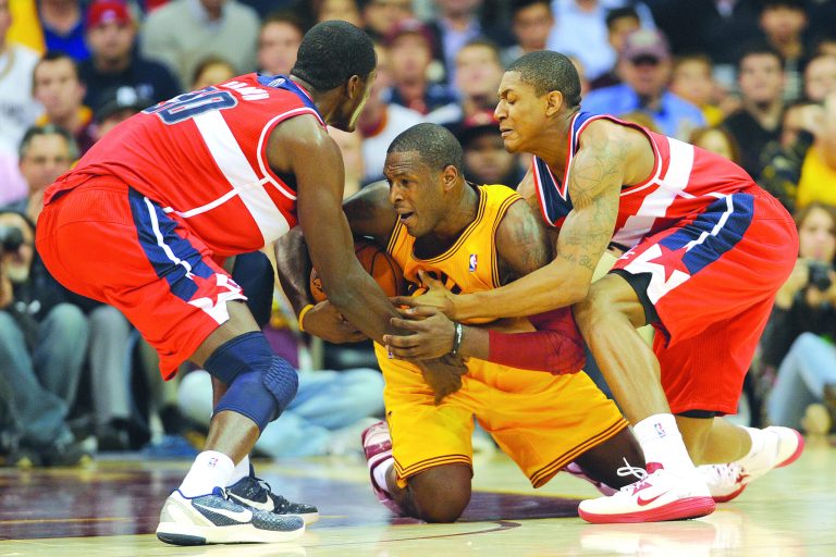 Jason Miller/Getty Images
Earl Barron played the final 16 minutes on Tuesday, finishing with eight points, eight rebounds, one block and one steal.