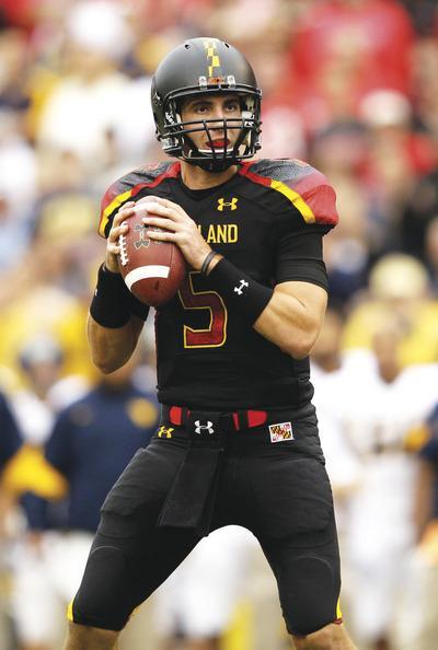 Patrick Semansky/AP
Both Danny O'Brien, left, and C.J. Brown have started games this season for the Terps and it is unknown who will start Saturday.