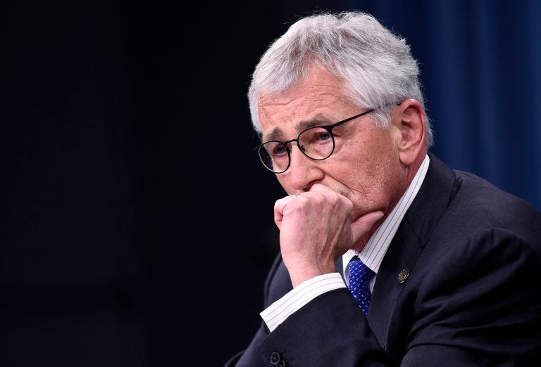 Defense Secretary Chuck Hagel warned that the administration's Syria policy was 