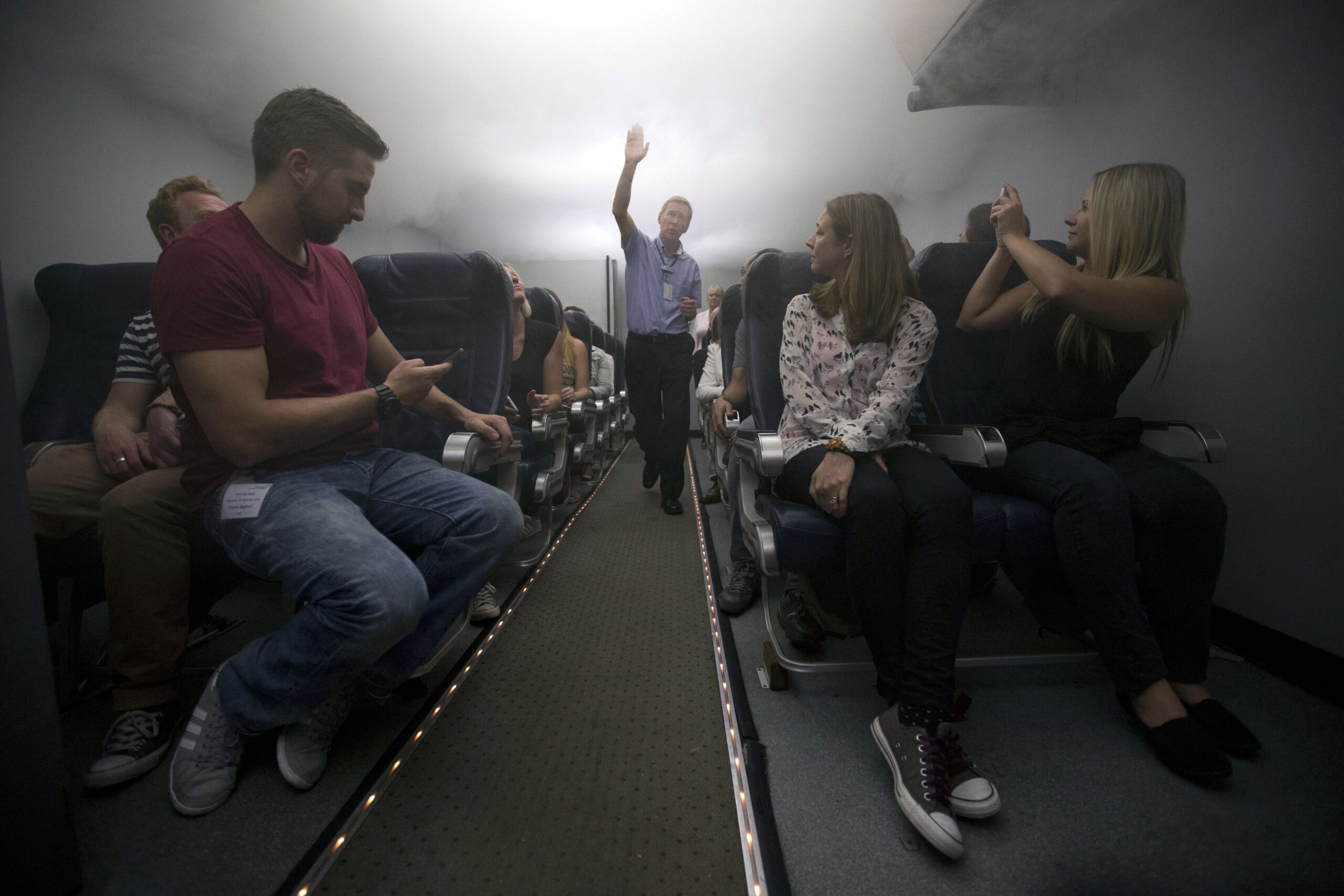 Learning how to survive a plane crash