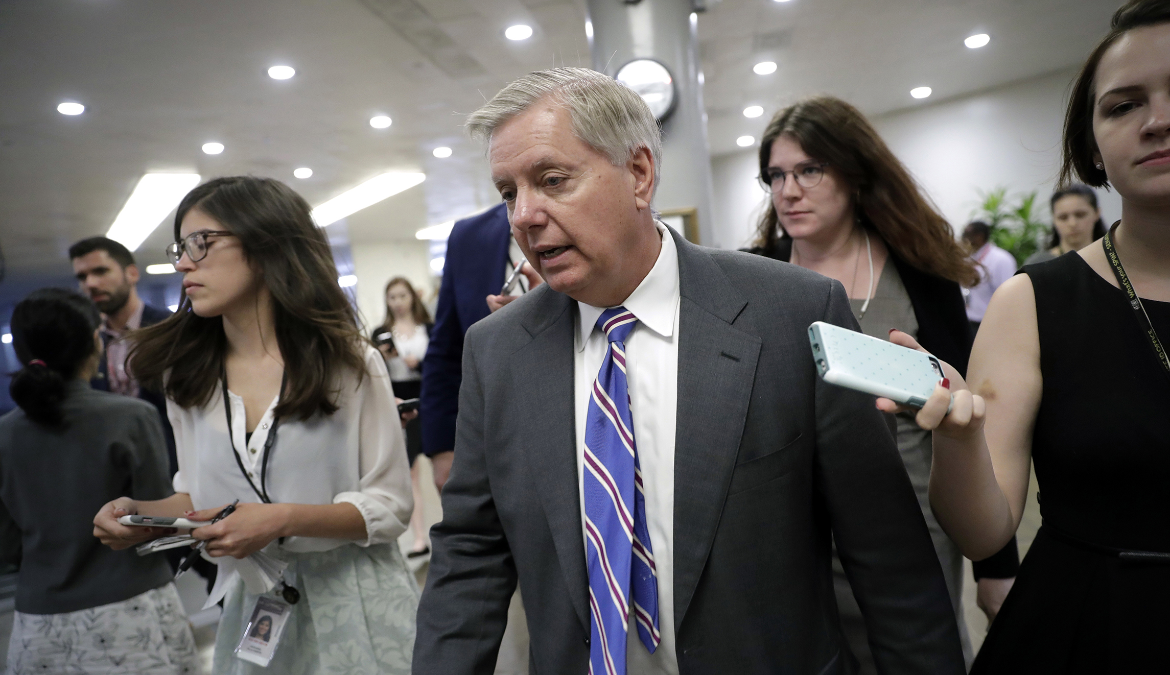Lindsey Graham: ‘Holy hell to pay’ if Trump fires Jeff Sessions