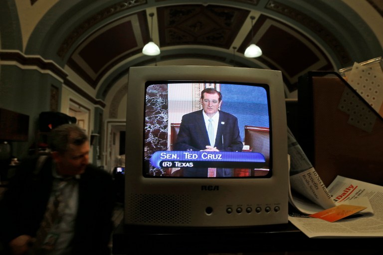 Sen. Ted Cruz's strategy in 2013 might not have been a good idea for his White House aspirations. (AP Photo/Charles Dharapak)