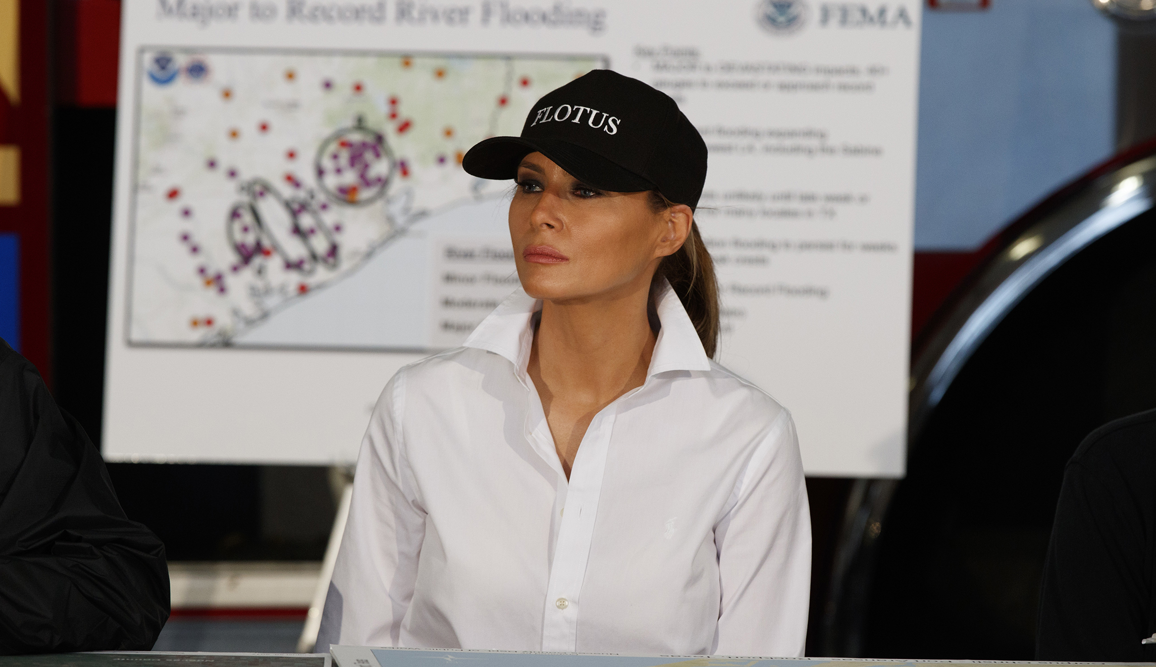 Melania Trump offers to help Texas and Louisiana ‘not through just words, but also action’
