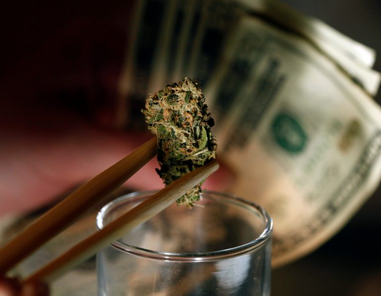 Ohioans crushed, three-to-one, a measure to legalize marijuana, bucking what has become a national trend elsewhere. (AP Photo/Ed Andrieski)