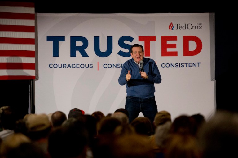 Since Trump decided to skip the debate, Cruz has mocked Trump on the stump and in radio and TV interviews. (AP Photo/Jae C. Hong)