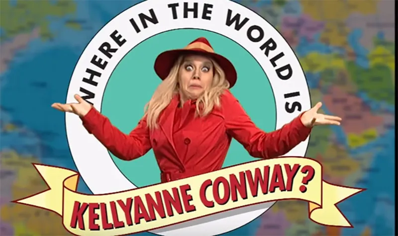 ‘SNL’ wants to know: ‘Where in the world is Kellyanne Conway?’
