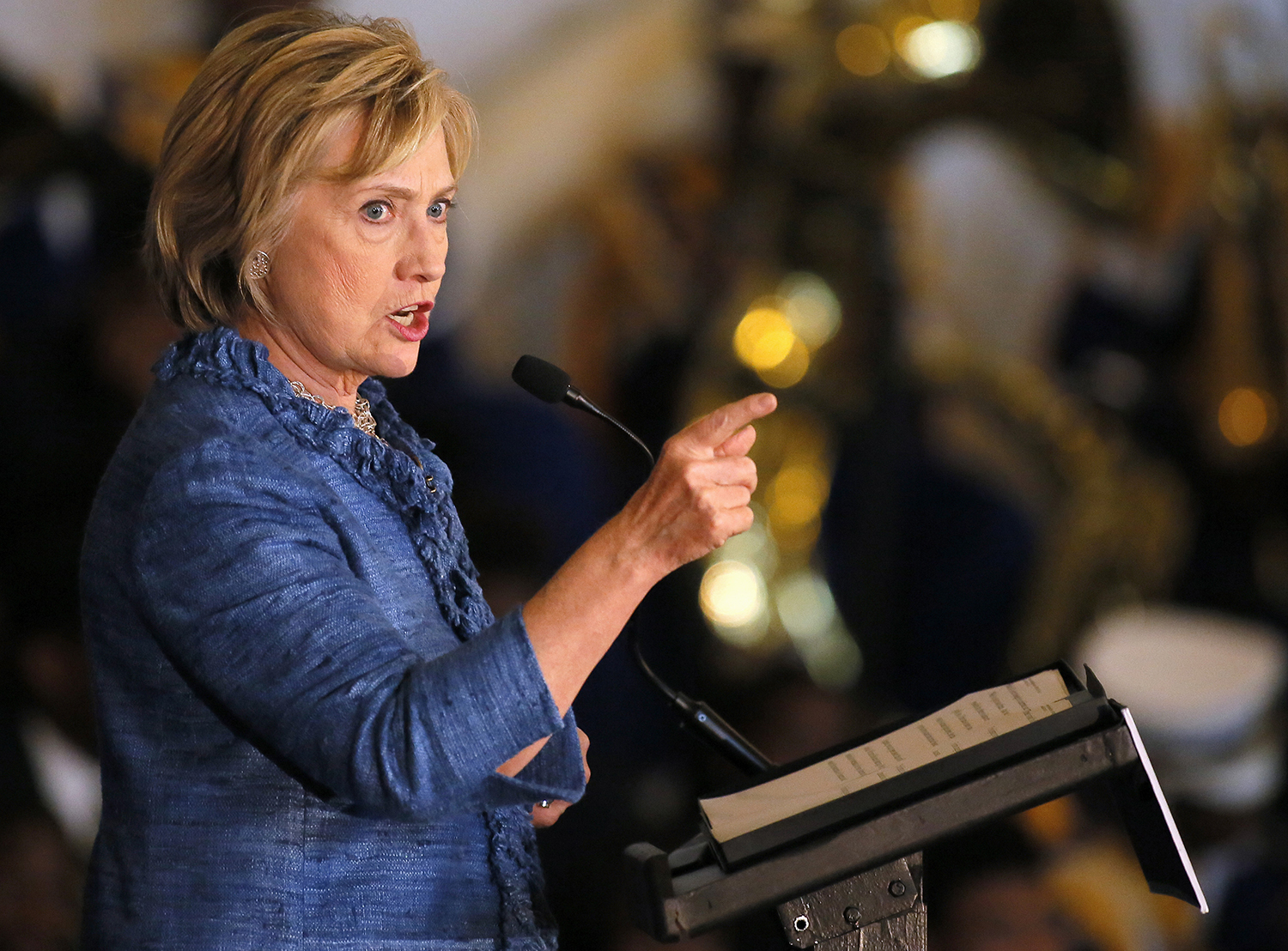 Clinton repeats debunked claim to trash Trump’s business record