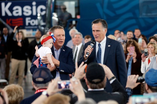 Romney: ‘Unlike the other people running’ Kasich has ‘real track record’