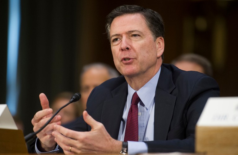 President Trump plans to keep FBI Director James Comey in his current role, according to a report. (AP Photo/Cliff Owen)