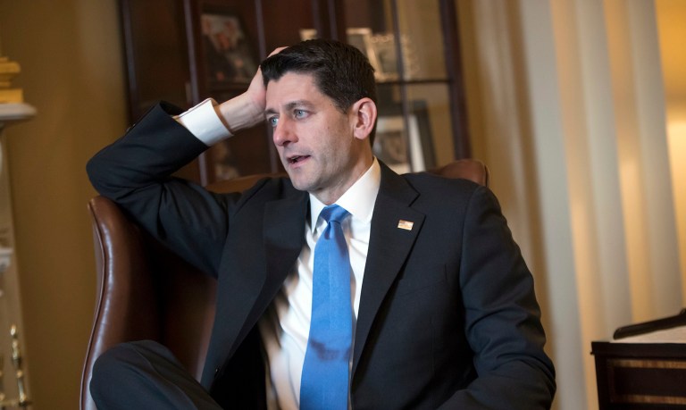 Though Ryan was highlighting how workers have begun to see more money in their paycheck due to the GOP tax-reform bill that was signed into law late last year, many Twitter users mocked the tweet because $1.50 isn't all that much money. (AP Photo/J. Scott Applewhite)