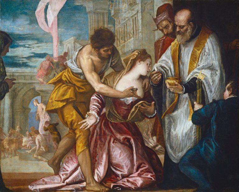   This undated image released by Ringling Museum shows Paolo Veronese's 