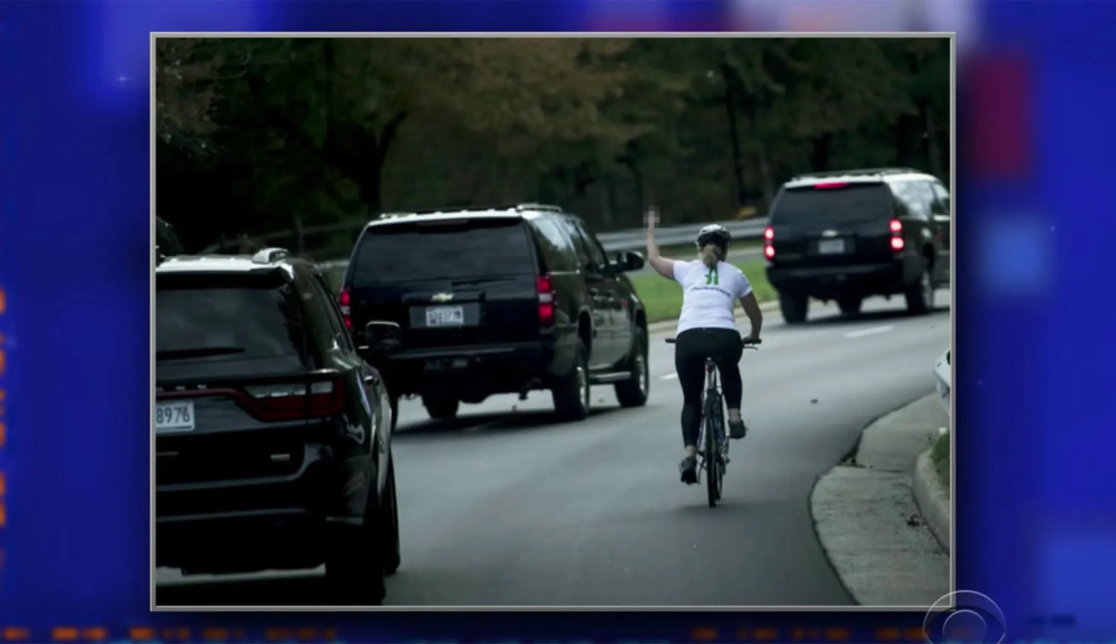 Stephen Colbert defends woman who was fired for flipping off Trump’s motorcade