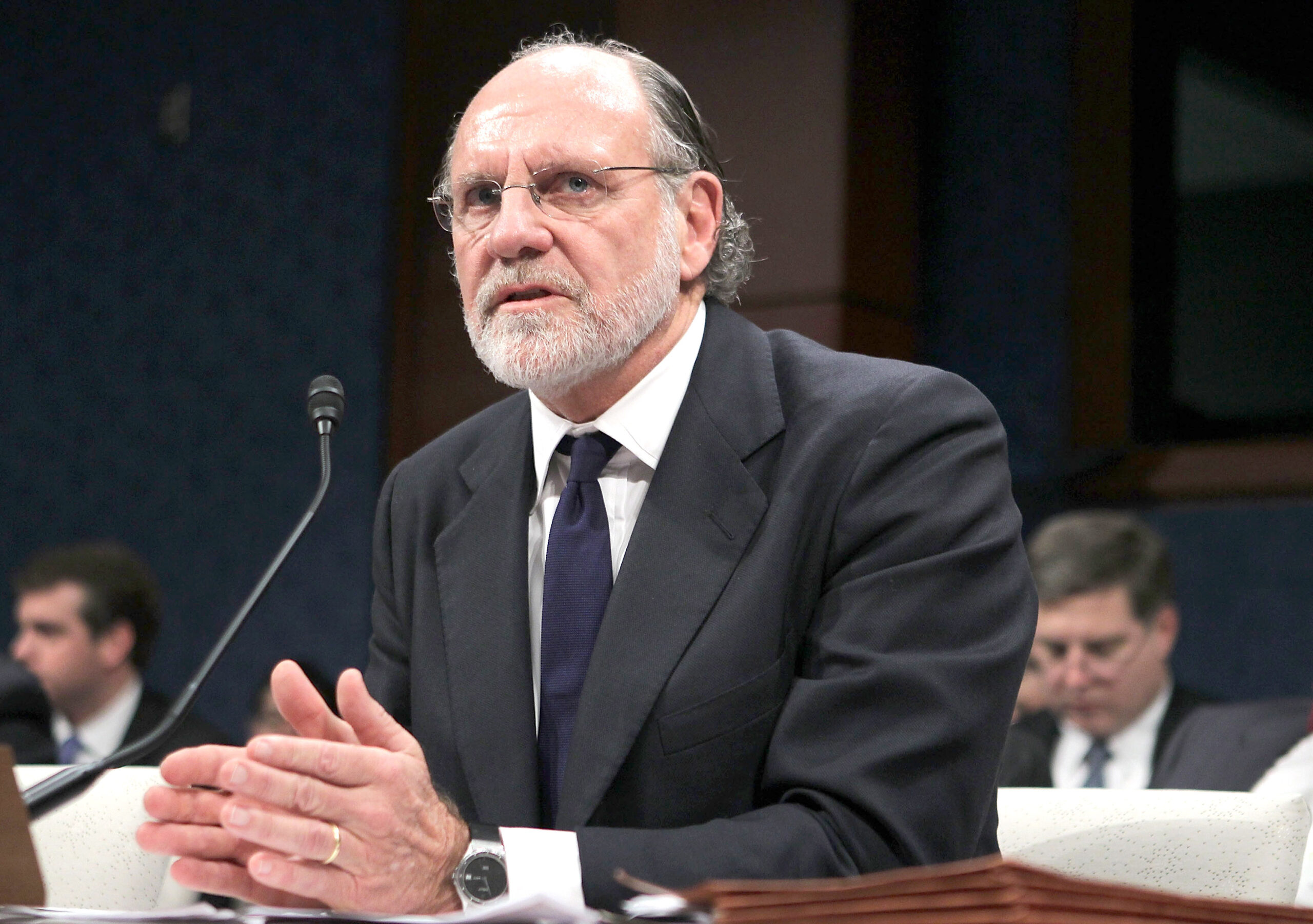 On the slide: Jon Corzine back in the news for all the wrong reasons
