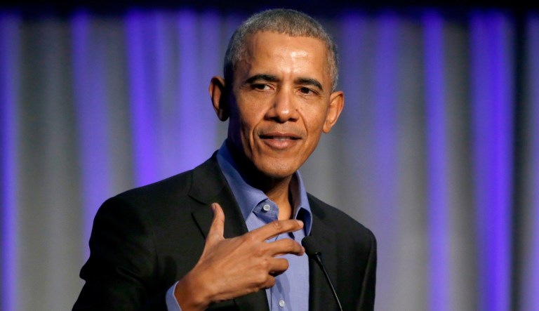 Former President Barack Obama is in talks to develop his own show for Netflix. (AP Photo/Charles Rex Arbogast)