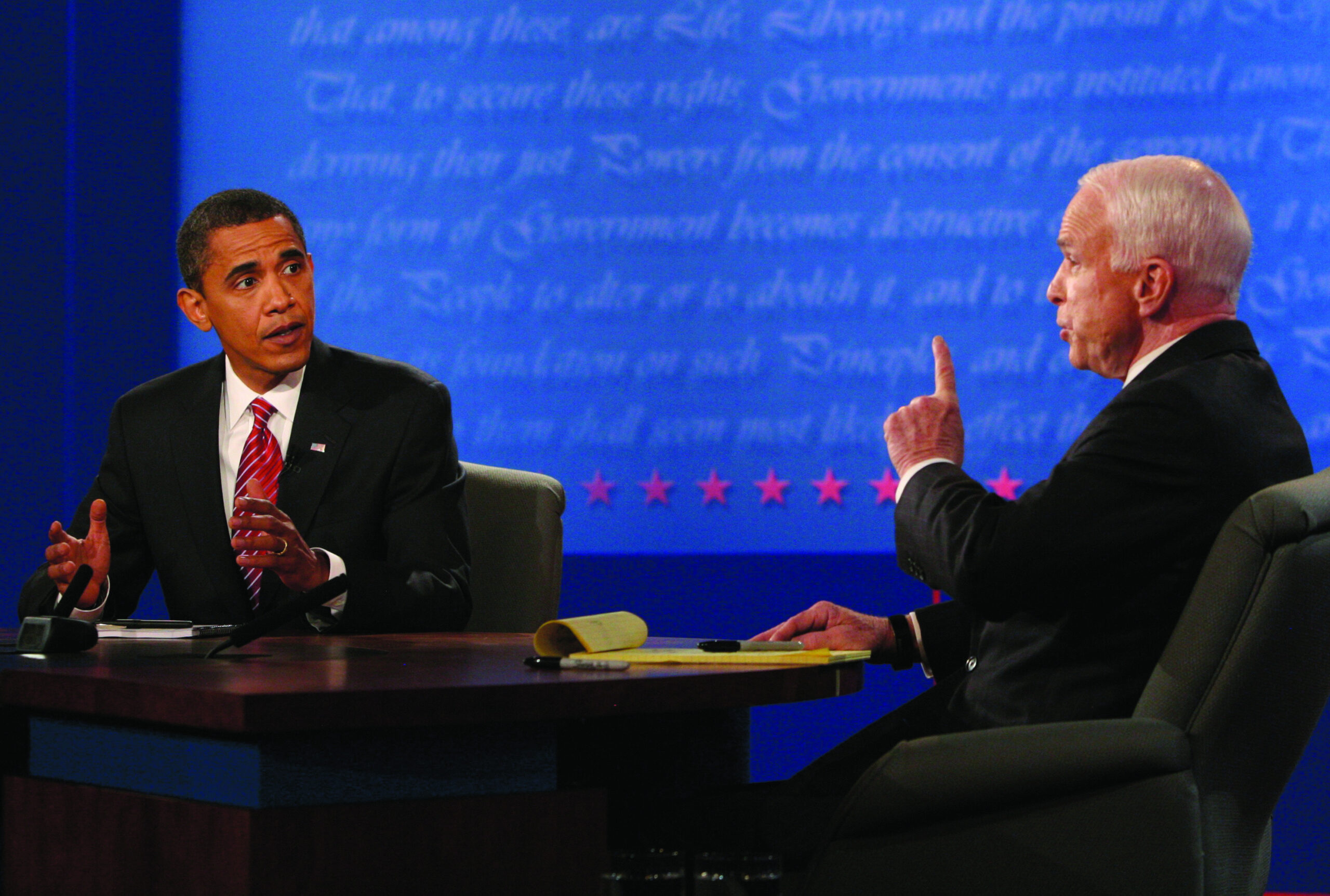 Campaigns look to presidential debates to break poll logjam