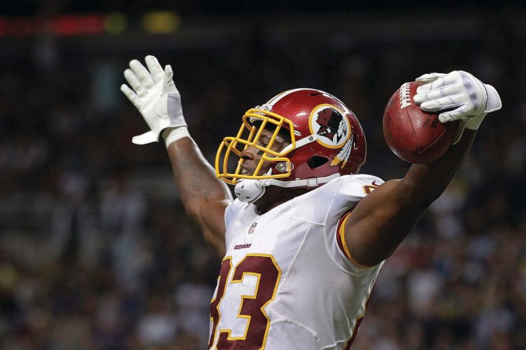 Seth Perlman/AP
Redskins tight end Fred Davis could end up signing a one-year deal with easy-to-reach incentives to stay with Washington.