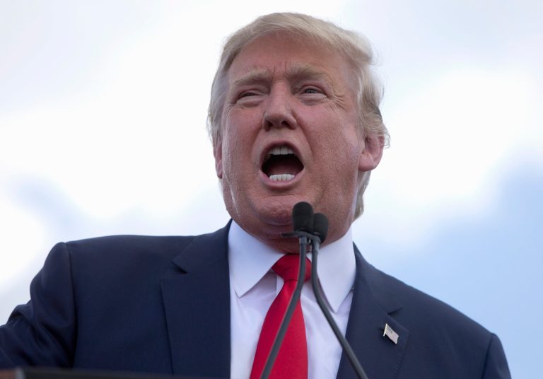 Republican presidential front-runner Donald Trump on Friday decided to delete an old tweet calling out his 