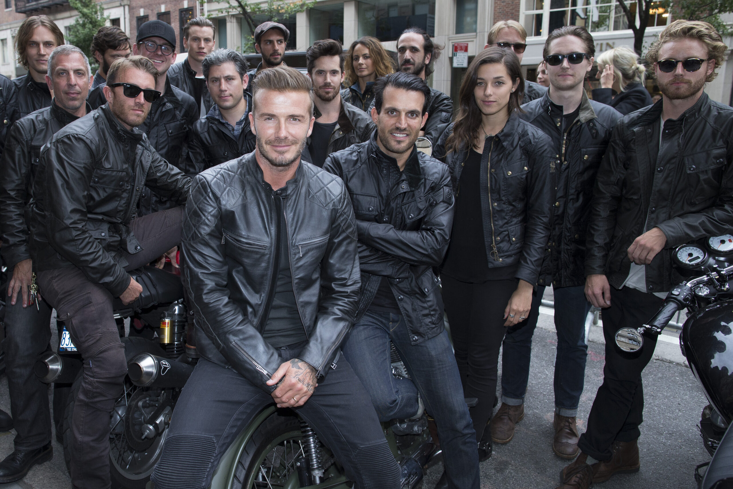 Family man David Beckham dabbles in fashion