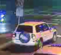 Fairfax City police say this vehicle was involved in a hit-and-run that left a pedestrian critically injured.