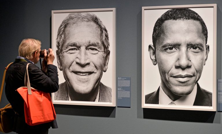 Like his predecessor, George W. Bush, President Obama remains insistent that his accomplishments have been overshadowed by the daily rigors of governing in a hyper-partisan environment.Â (AP Photo/Martin Meissner)