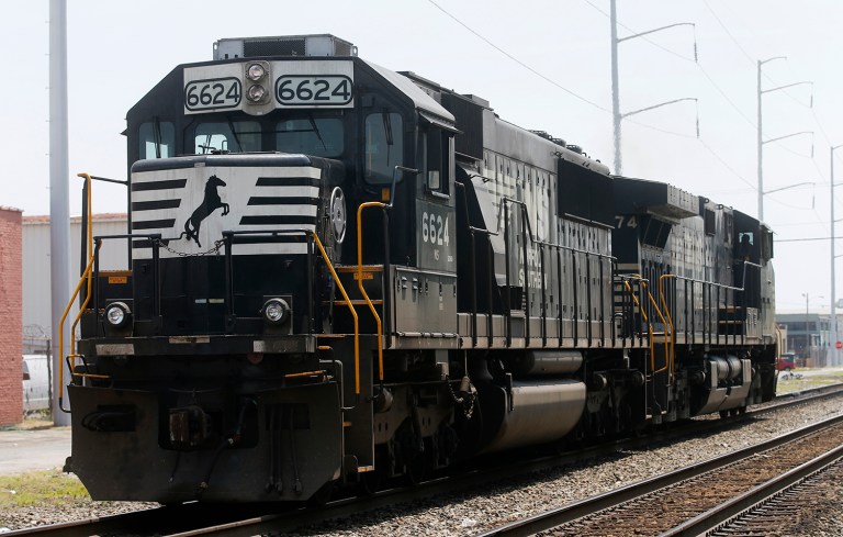 America's freight rail industry plays a significant role in driving the national economy. (AP Photo/Steve Helber, File)