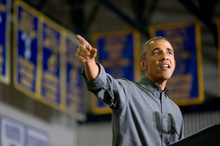 In his weekly address, President Obama threatened to veto any budget that did not increase spending. (AP Photo/Andrew Harnik)