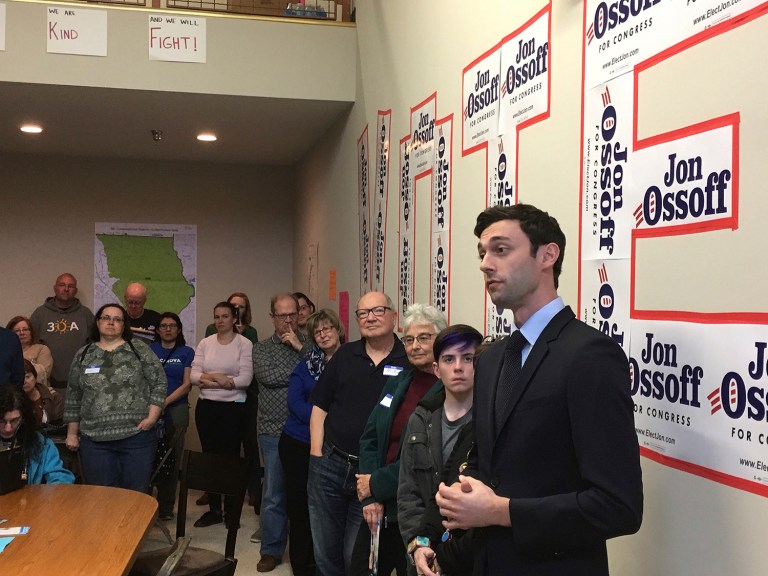 The race could reveal a lot about how worried Republicans should be about Trump's low approval ratings. (AP Photo/Bill Barrow)