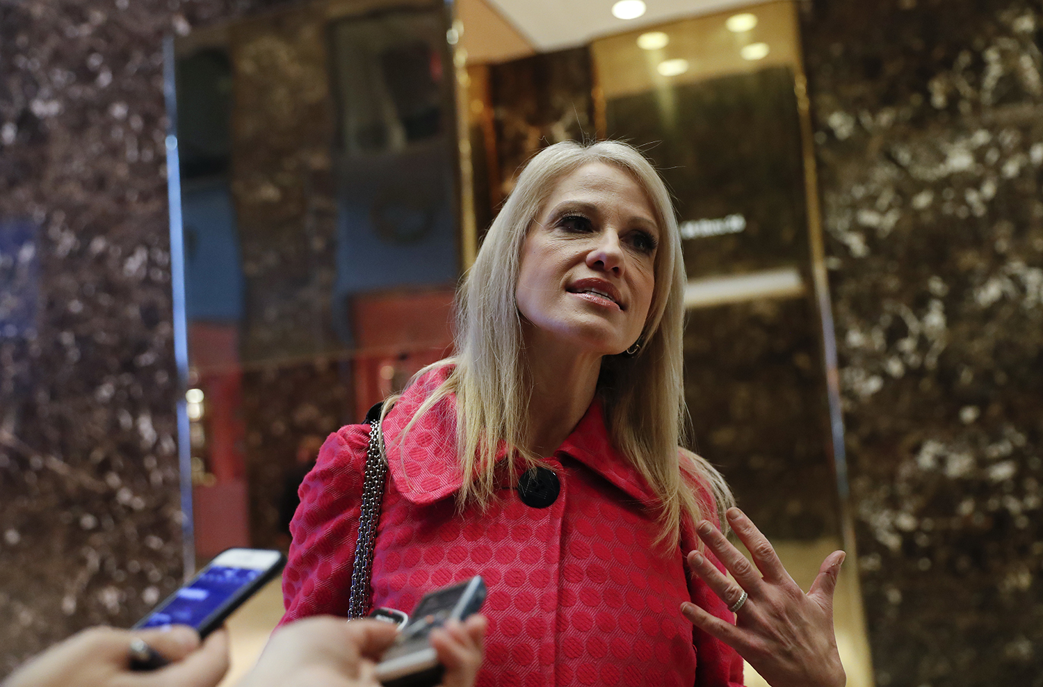 Conway slams Clinton for playing blame game