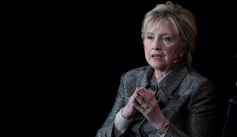 Clinton said those email hacks cause her the most pain over the defeat, and she promised that her memoir would give a candid view of how she felt throughout the election cycle. (AP Photo/Mary Altaffer, File)