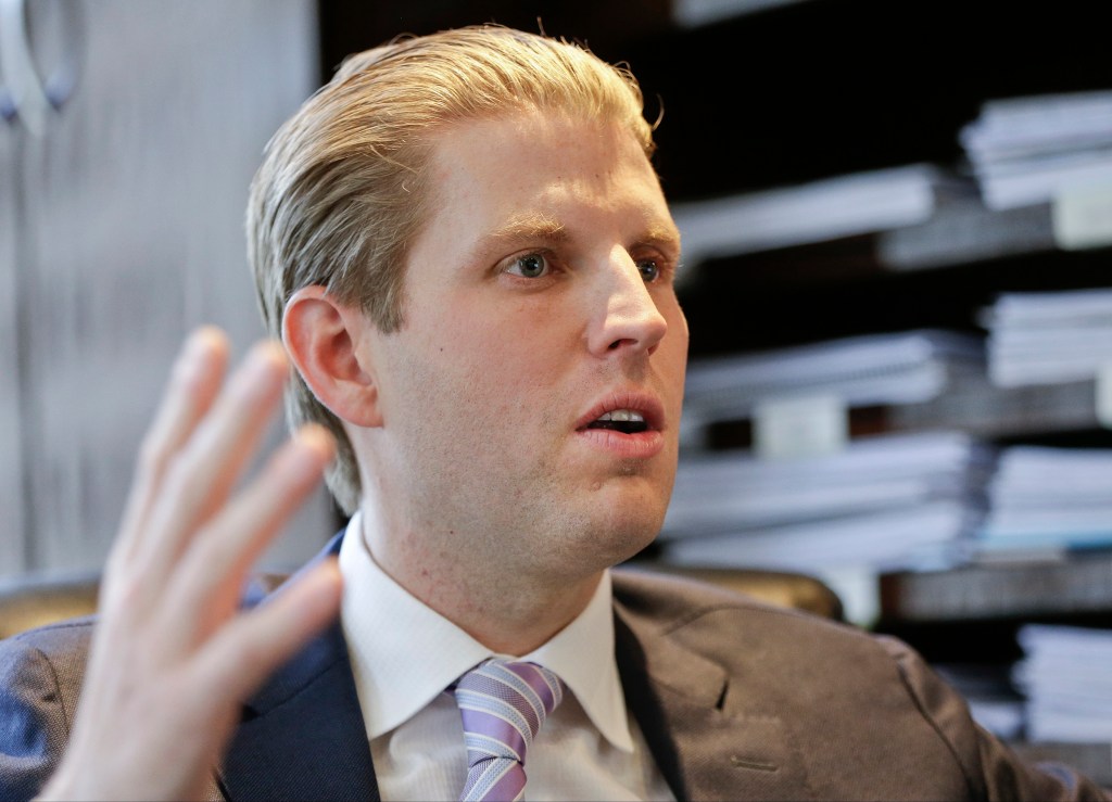 Eric Trump on Clinton’s vindication: ‘Our government has become third-world’