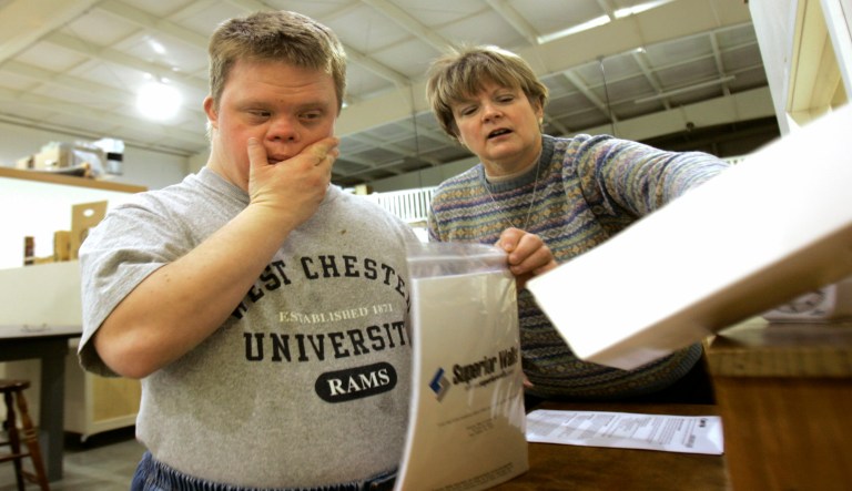 University of Minnesota historian David M. Perry uses his son's Down syndrome as an approach to allow his readers to understand the convenience he sees with women having abortions specifically for eugenic reasons. (AP Photo/Carolyn Kaster)