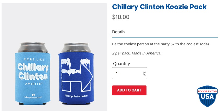 Clinton Campaign Uses ‘Chillary’