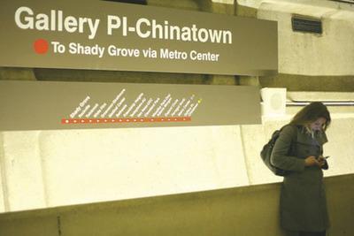 Metro is trying to revamp its Gallery Place-Chinatown station to alleviate dangerous crowding at the third busiest station in the system.-Examiner File