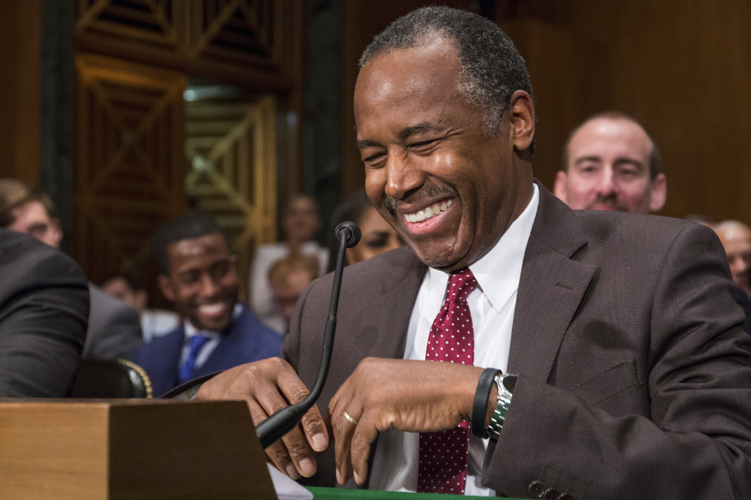 Carson poised to clear Senate panel with GOP-pleasing agenda
