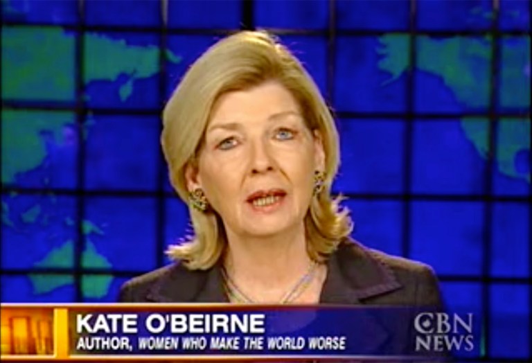 Kate O'Beirne defined gracious, but was never prim. A New York Irish lass, she was fun and fierce in private settings and social occasions, but also on the job.