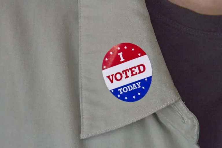 I voted sticker