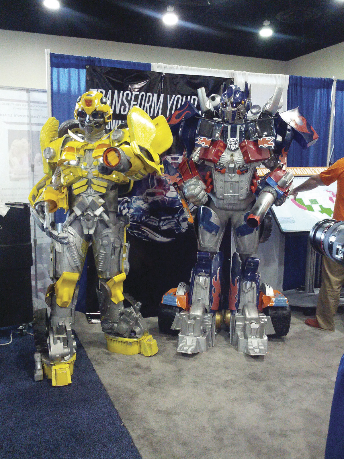 Sightings: Transformers unexpected guests at CPAC