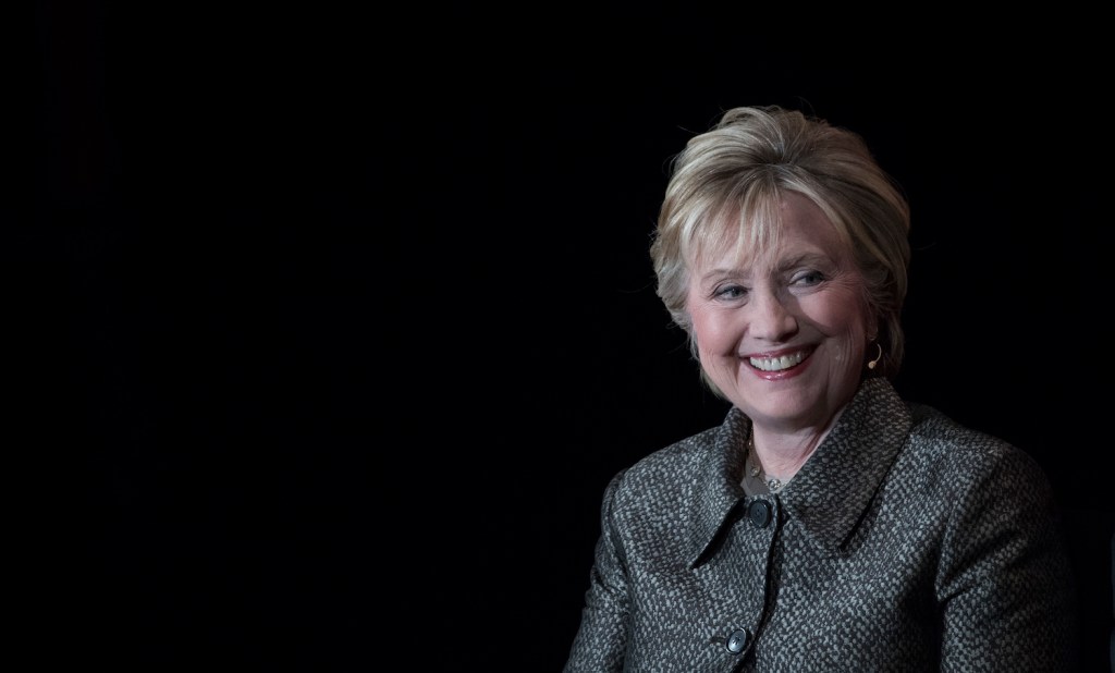 Hillary Clinton sounds like a presidential candidate