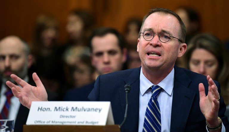 Budget Director Mick Mulvaney has said the growth of Medicaid, which is funded by the government, is 