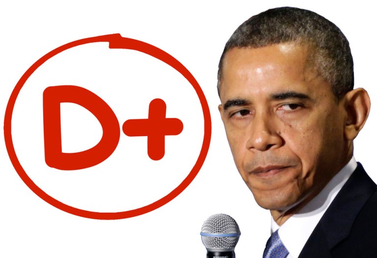Zogby Presidential Report Card: Obama weakened over Iran, trade